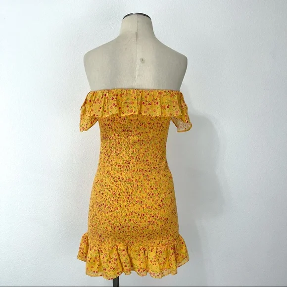 Lovers + Friends- Cendall Floral Mini Dress Medium - Picture 7 of 11